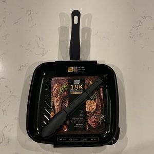 18K Signature Series 2 Piece Grill Pan Set